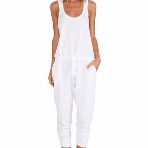 Wilt Slub Tank Jumpsuit - Cayenne
